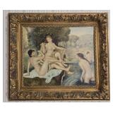 Pierre Auguste Renior Painting " Bathers"