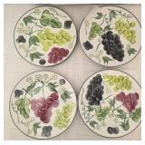 Set of 8 I. Godinger and co plates