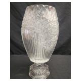 Beautiful Vintage Large crystal vase