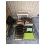 Estate lot of photo frames and more