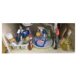 Estate cabinet lot of cleaning supplies
