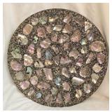 Beautiful Mother of Pearl Albalone Shells Tray