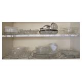 Estate cabinet of glassware