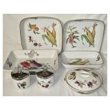 7 pcs Royal Worcester & More Dishes