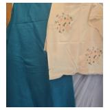 Lot of 2 vintage tablecloths