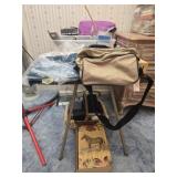 Large estate lot of a table and contents