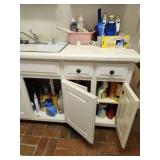 Contents of Laundry Room Misc. Cleaners & More
