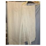 Lot of 2 vintage tablecloths