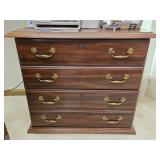Brown 2 Drawer File Cabinet CONTENTS NOT INCLUDED
