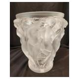 Stunning Lalique Bacchantes Vase