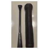 Sterling silver pipe handle