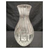 Large crystal vase