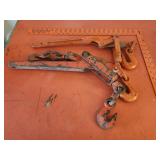 2 heavy duty chain binders