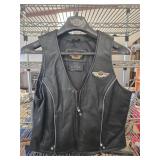 Harley Davidson size medium leather vest