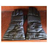 Heavy duty leather Harley Davidson gloves