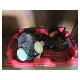 Estate lot of gas masks
