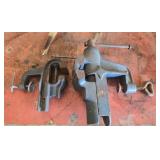 Lot of 2 vintage clamps