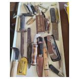 Lot of collectable knives