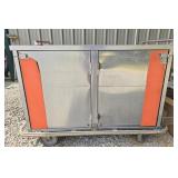Industrial Stainless Steel Roll Around Food Cart