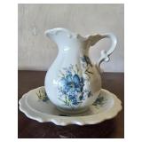 Miniature pitcher and bowl set from Japan