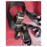 Lot of 2 motorcycle hauling straps