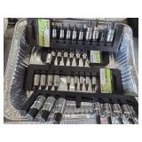 Lot of Pittsburgh socket sets