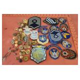 Large estate lot of military memorabilia