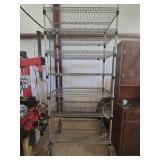 Metro 7 tier roll around rack
