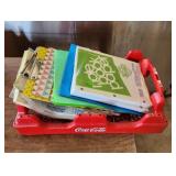 Large Lot Folders Paper Clipboard & More