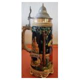 Vintage beerstein music box SEE DESC