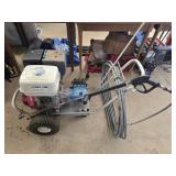 Gas powered pressure washer