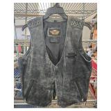 Harley Davidson size medium leather vest