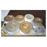 Lot of miscellaneous glue gun tape