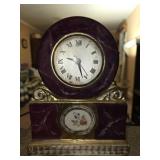 Porcelain clock
