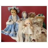 Lot of Vintage dolls AS IS