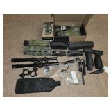 Estate lot of gun parts