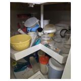 Lot of kitchen dishes