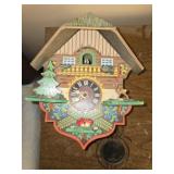 Wood collectible coo coo clock