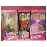 Lot of special edition Barbie and Ken dolls