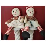 Raggedy Ann & Andy rag dolls