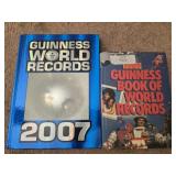 Lot of 2 Guinness world record books