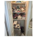 Huge closet lot of decor and more