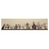 Estate lot of porcelain figurines
