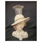 Vintage ceramic head vase