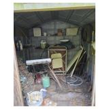 Small shed clean out lot