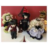 Lot of Porcelain doll collection
