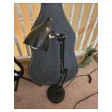 Black desk lamp