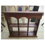 Wood shelf