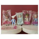 5 Madame Alexander happy meal collection dolls