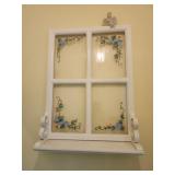Decorative window shelf